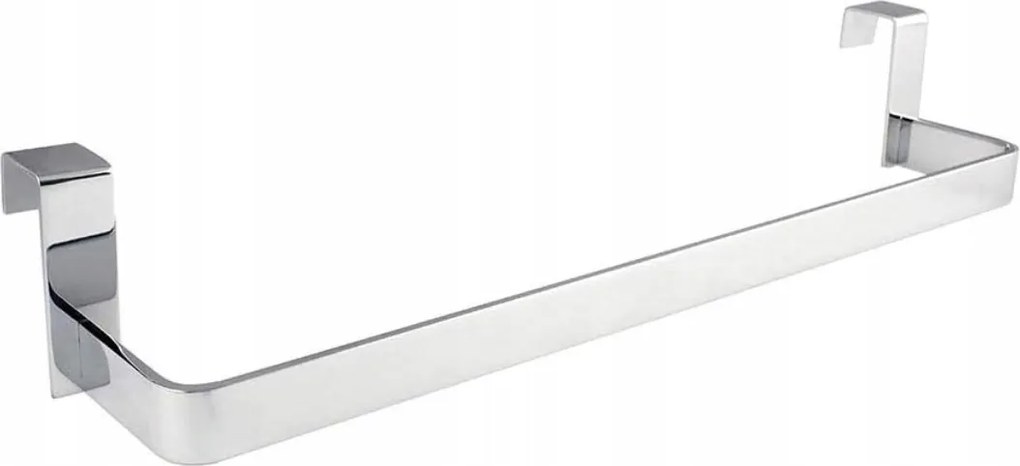 Törölközőtartó akasztó, fekete