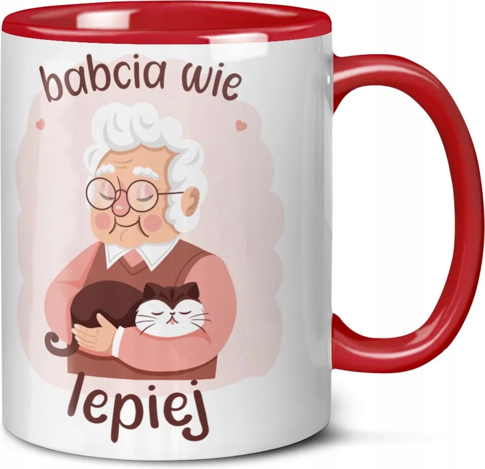 Ajándék Nagymama És Nagypapa Napjára Bögre Nagymama Jobban Tudja A Színek Minőségét