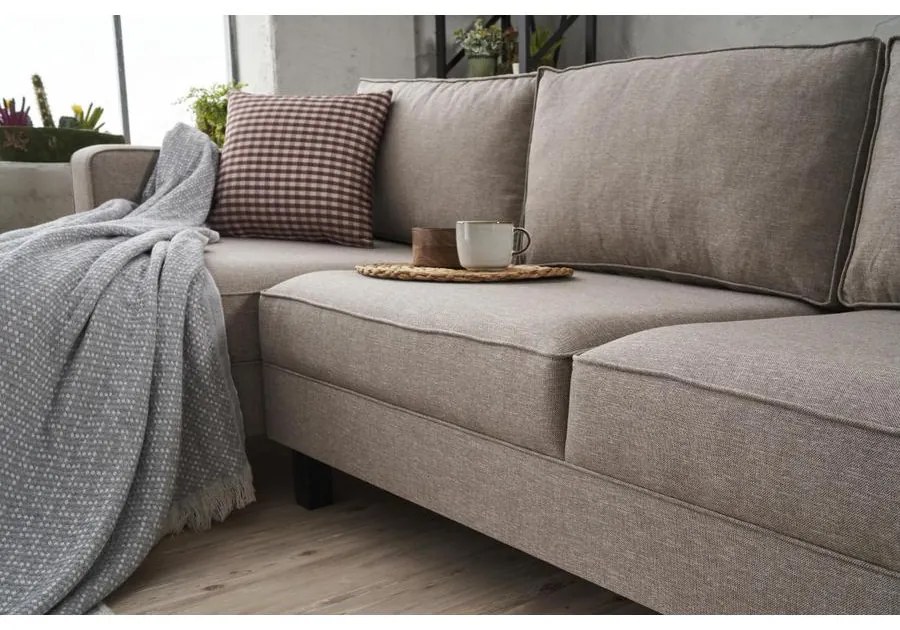 Sarokkanapé Kale Linen Balos - Krém