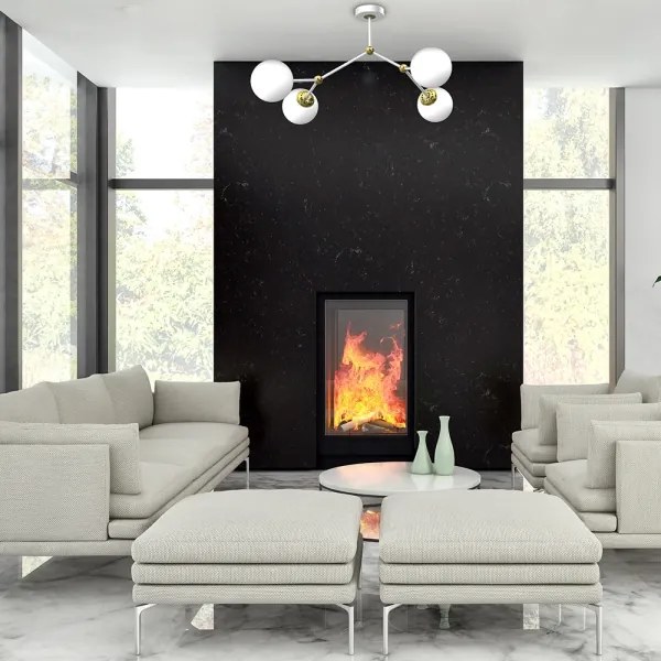 Csillár JOY 4xE14/40W/230V fehér/arany