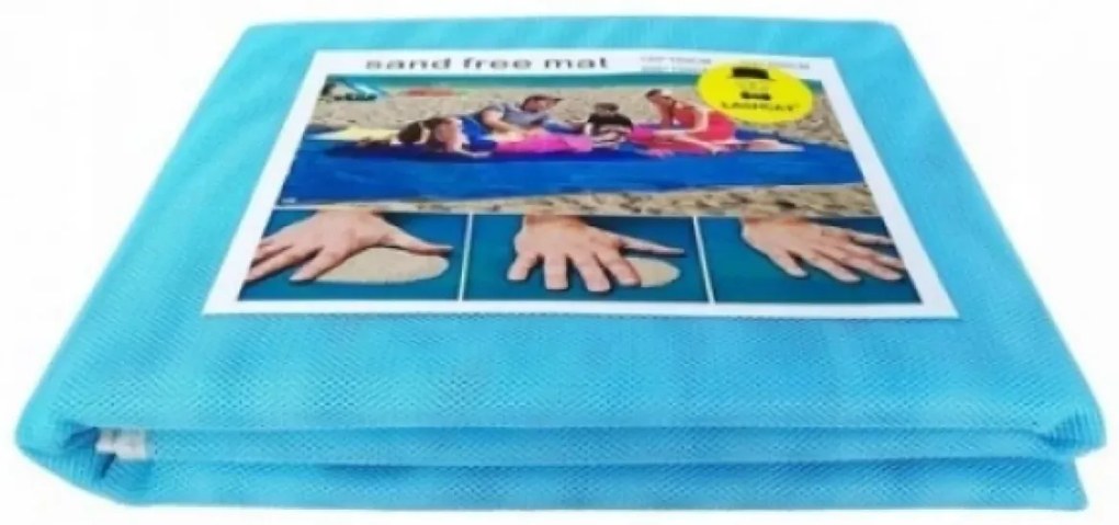 AFF Strandpléd - 200x200 cm - kék