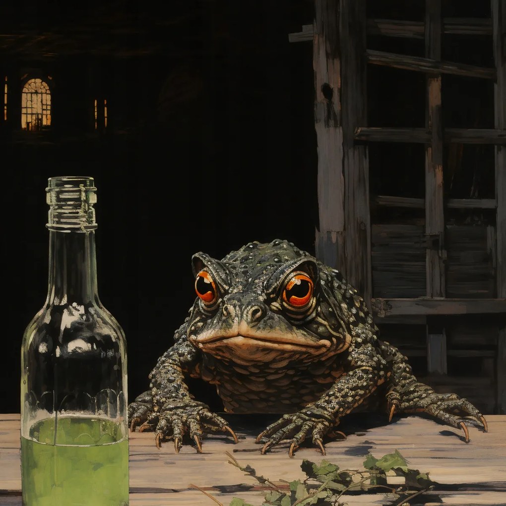 Poszter 30x30cm Várakozás a félhomályban