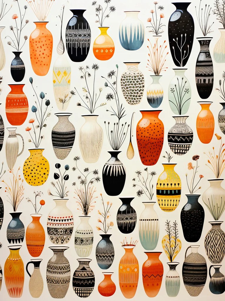 Poszter 30x40cm Vázák szimfóniája