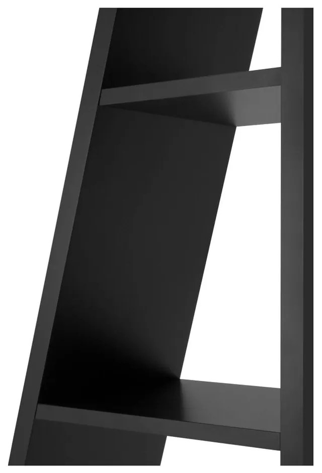 Delta fekete könyvespolc - TemaHome