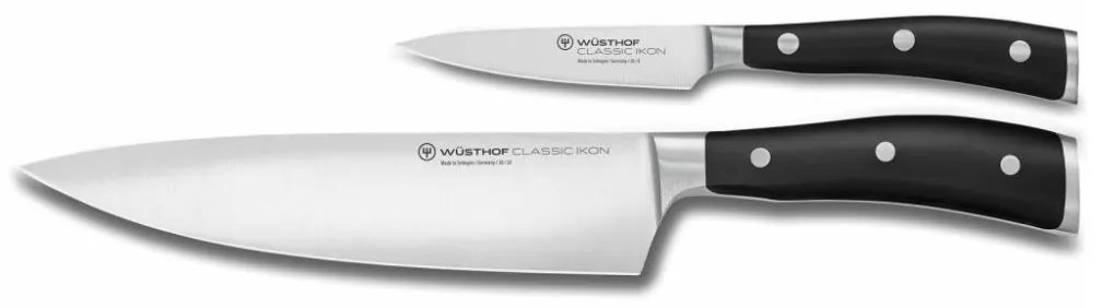 Wüsthof Wüsthof - Konyhai kés készlet CLASSIC IKON 2 db fekete GG299