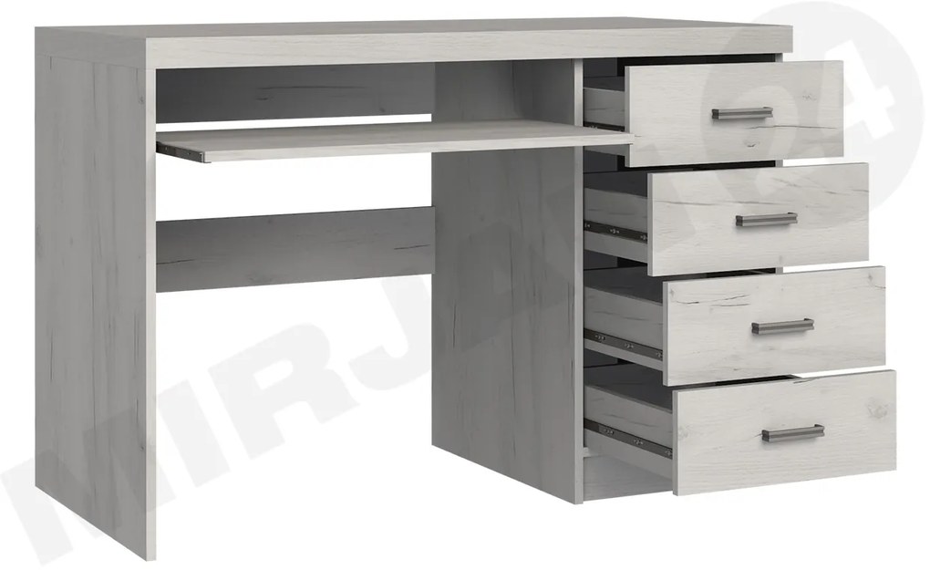 Íróasztal Nadenas N16 (fehér craft) . 1058241