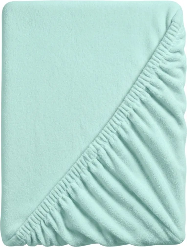 Mikroplüss lepedő SOFT 90x200 cm mentás