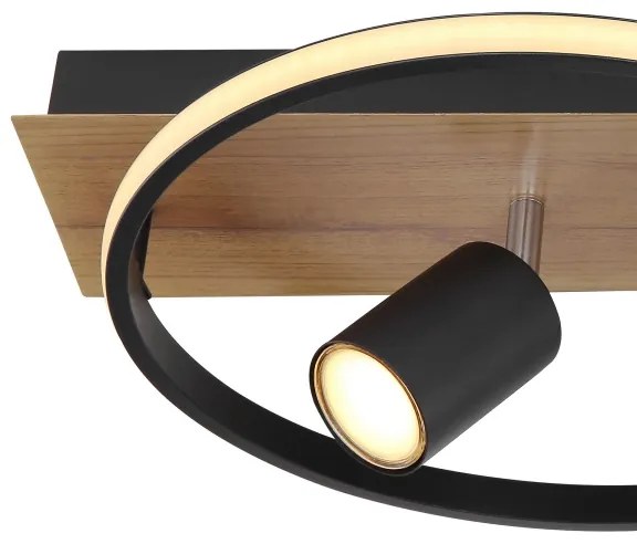 Globo 67309-36 - LED Mennyezeti lámpa DANNY 2xLED/18W/230V + 2xGU10/35W/230V