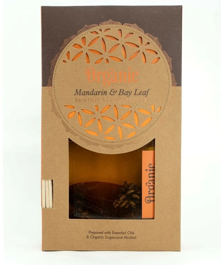 Bio diffúzor Mandarin & Bayleaf 150 mlpálcikákkal