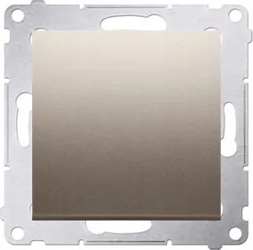 Simon 54 Egykapcsolós keresztkapcsoló piktogram nélkül Arany Matt