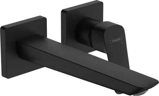 Hansgrohe Logis mosdó csaptelep vakolat alatti rész nélkül 100 mm matt fekete 71256670