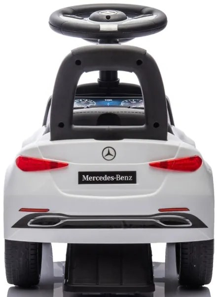 Push autó Mercedes C-Class 2xAA fehér