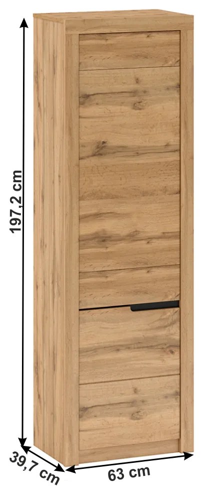 Polcos szekrény Toriana V1 (B). 1017046