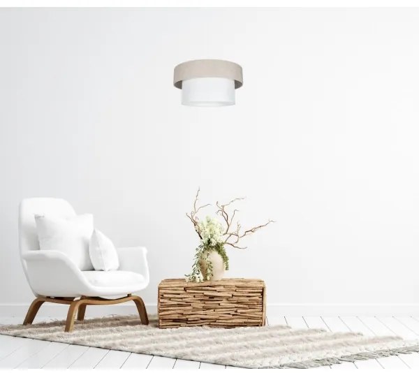 Csillár zsinóron NATA 1xE27/60W/230V bézs