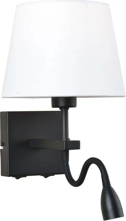 Fali Lámpa Fekete Norte ITALUX-WL-1122-2-BL-BM-RO-WH