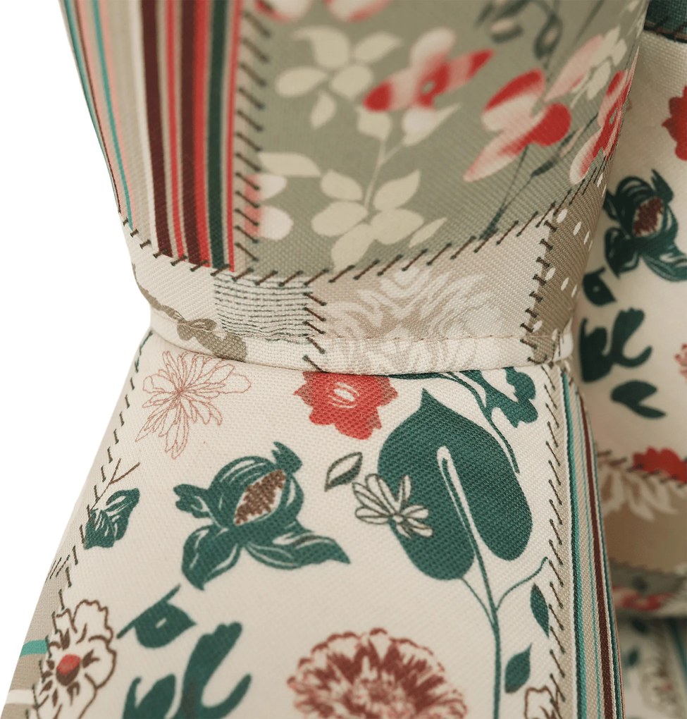 Füles fotel, szövet patchwork viorica 1, CHARLOT