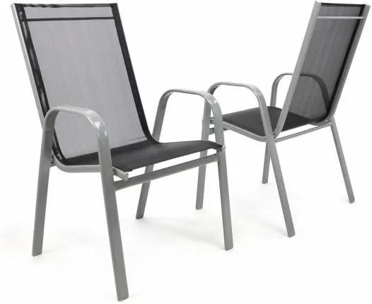 Kerti szék rakásolható GARTHEN 2 db Antracit