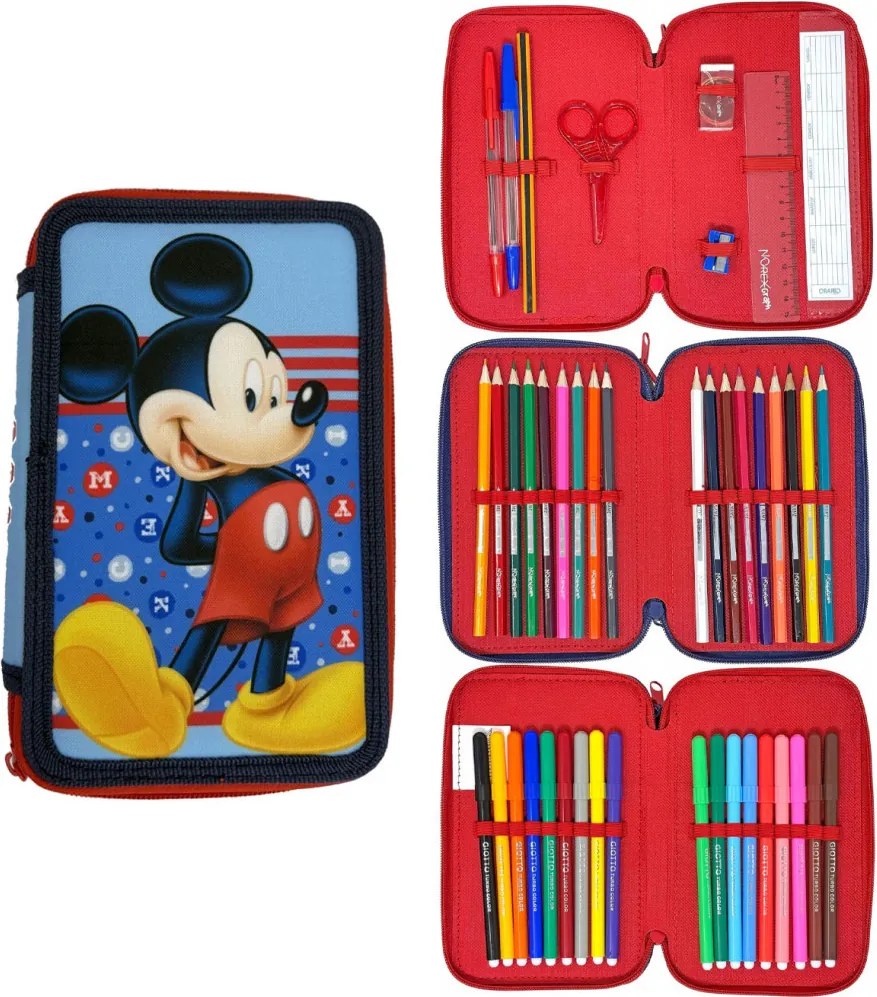 Disney Mickey Dots tolltartó töltött 3 emeletes