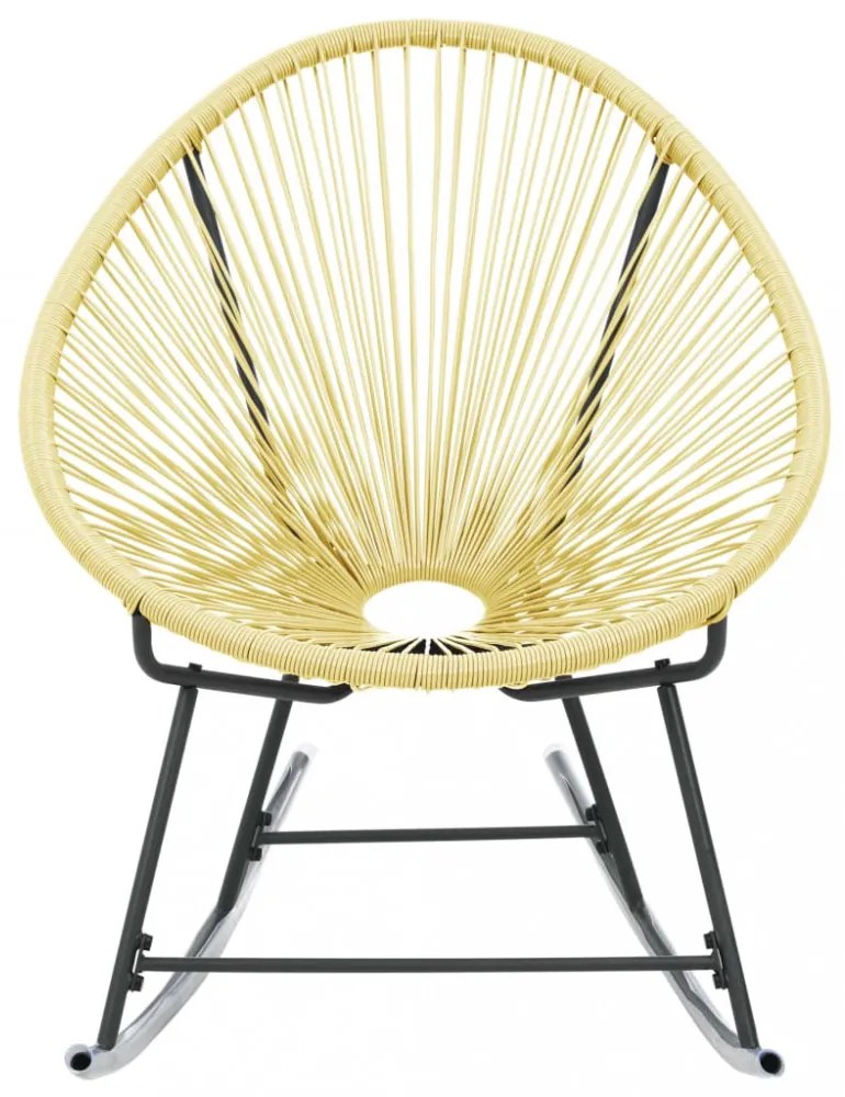 bézs polyrattan kültéri Acapulco szék
