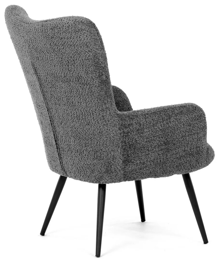Fülkés fotel GREY2, szürke