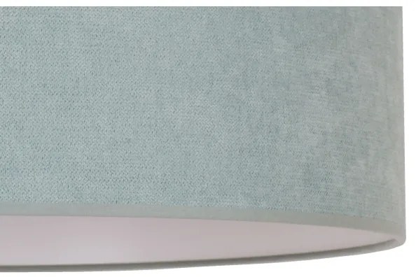 Duolla - Csillár zsinóron BRISTOL 1xE27/15W/230V átm. 45 cm zöld/fehér