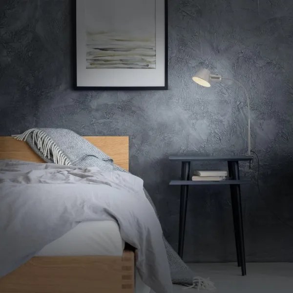 Brilo - Rugalmas asztali lámpa klipsszel 1xE27/10W/230V ezüst