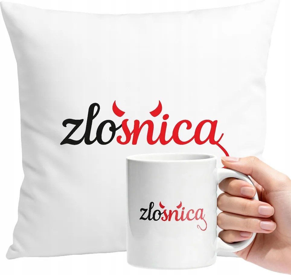 Bögre Szett Makrancos Párna Személyre Szabott Ajándék Szöveg