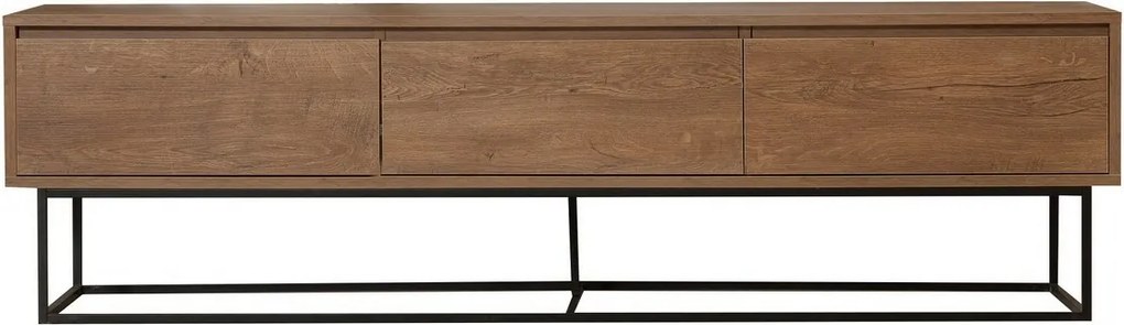 Milo Walnut and Black II TV-asztal, L