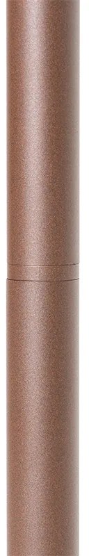 Ipari kültéri állólámpa rozsdabarna 100 cm IP44 - Charlois