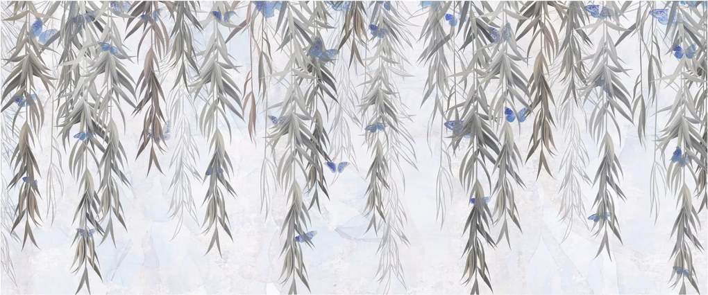 Kép - Fűzfa gallyak pillangókkal (120x50 cm)