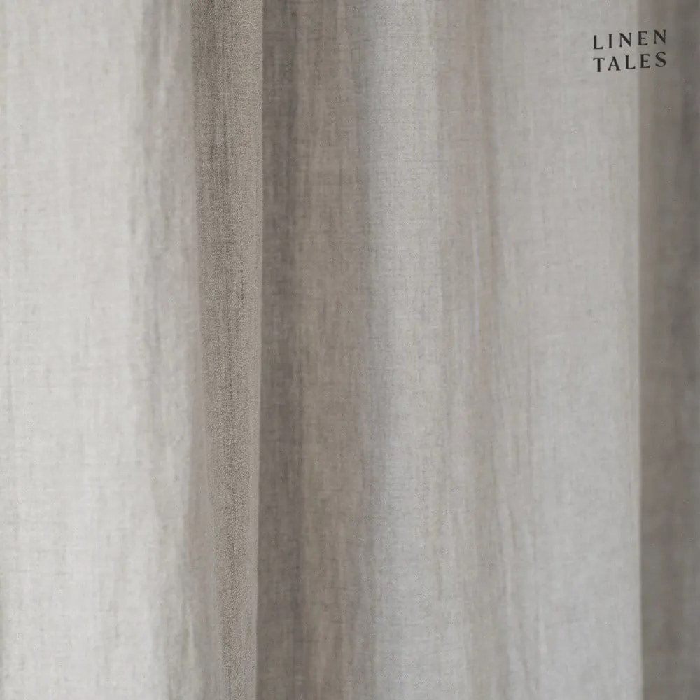 Bézs függöny 140x330 cm Night Time – Linen Tales