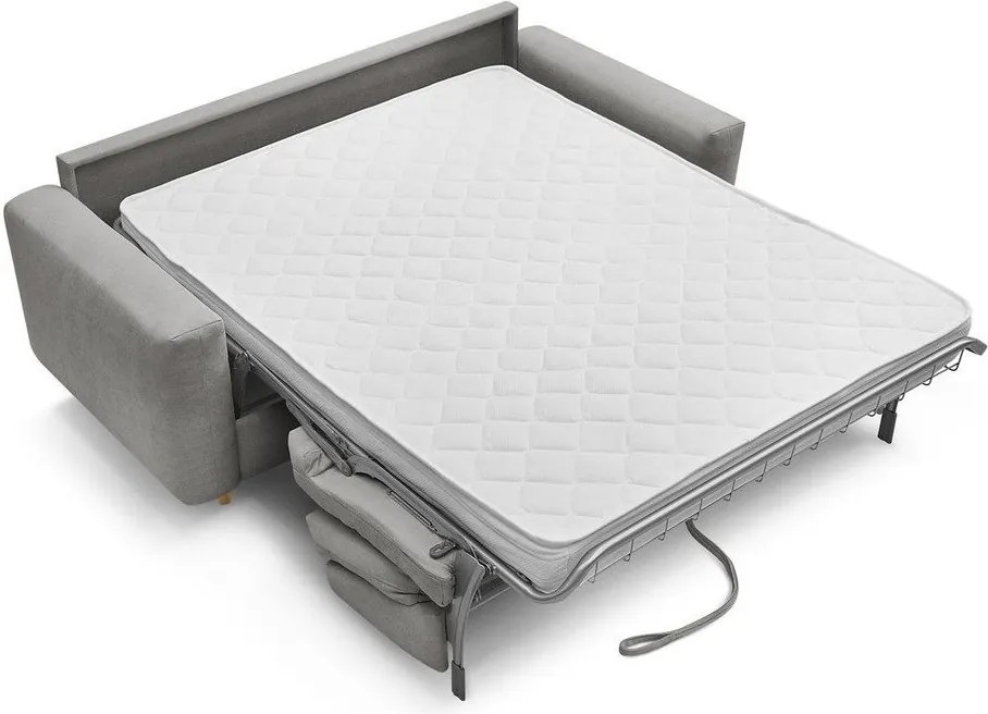 Szürke kanapé mindennapos alvásra-kinyitható 200 cm Cocoone – Bobochic Paris