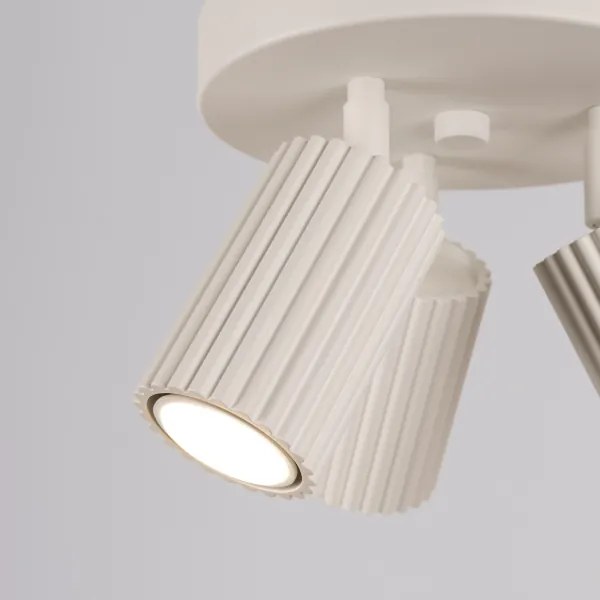 Sollux SL.1601 - Spotlámpa KARBON 3xGU10/10W/230V krémes