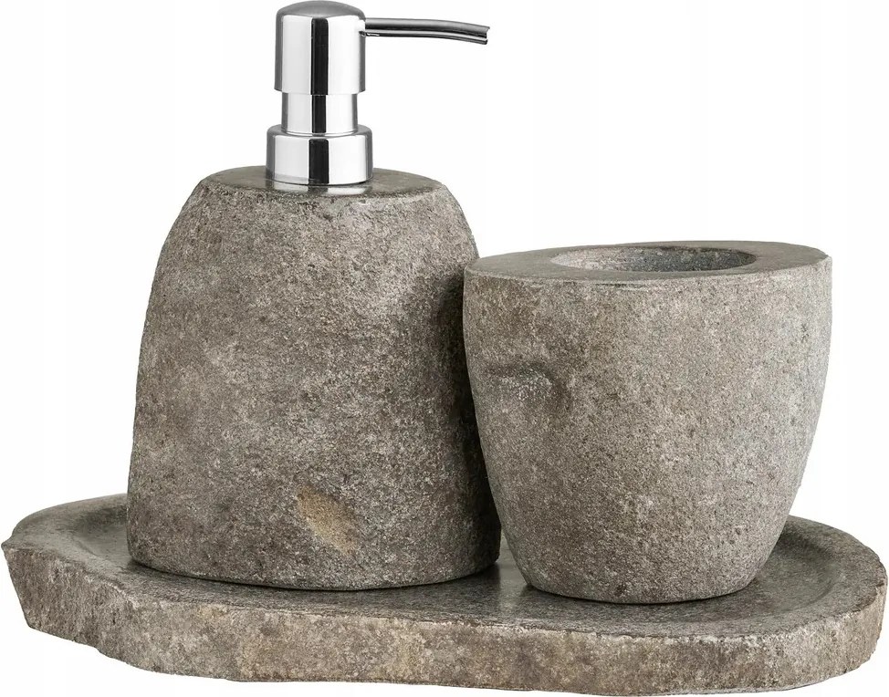 House Nordic Gara Kőszappan adagoló és bögre tartó szett