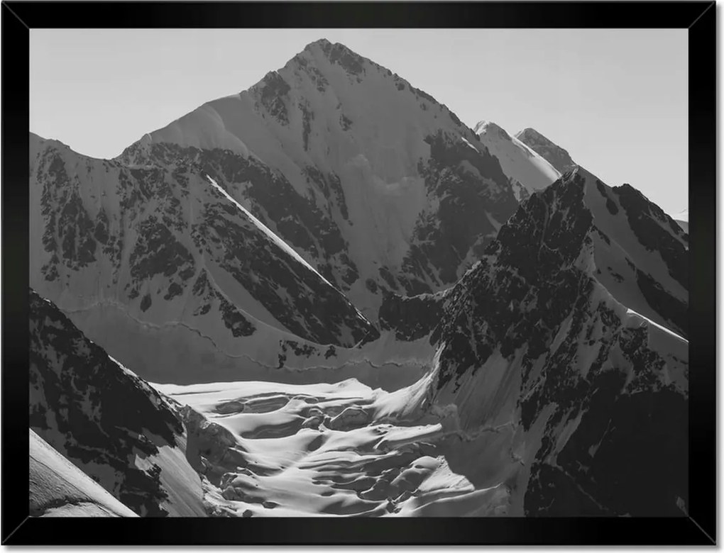 Poszterek keretben 40x30 Magas-Kaukázus hegyei