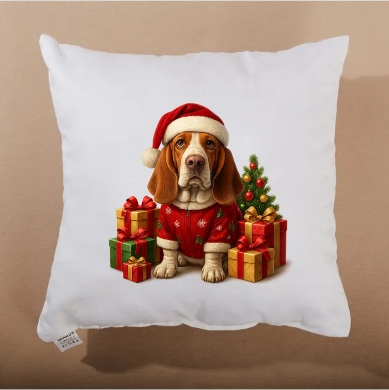 EMI Buddy karácsonyi díszpárna 40x40 cm