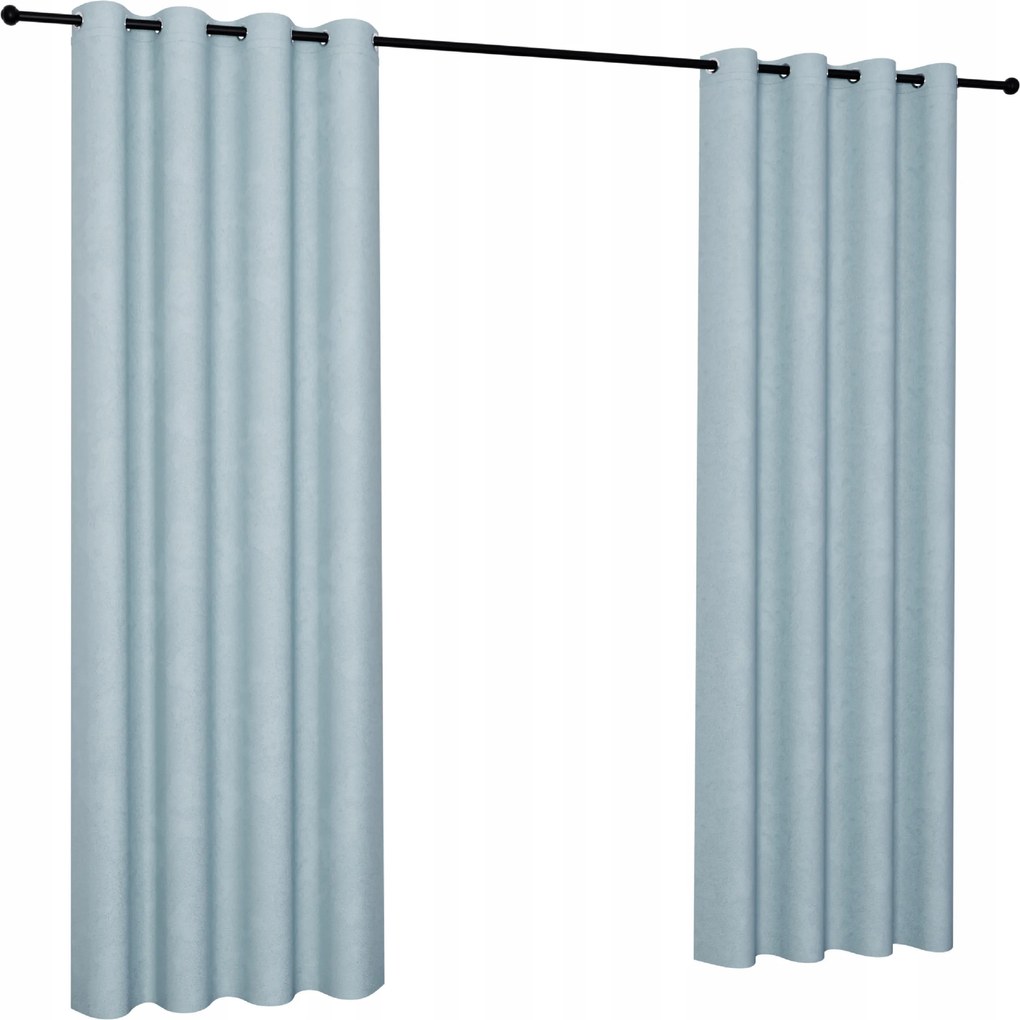 Matt bársony függöny 140x270, kész függöny nappaliba, karikás