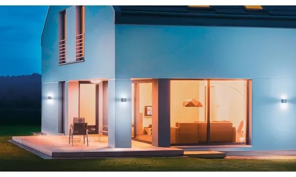 Steinel 055493 - LED Kültéri lámpa érzékelővel L 830 LED/9,5W/230V IP44