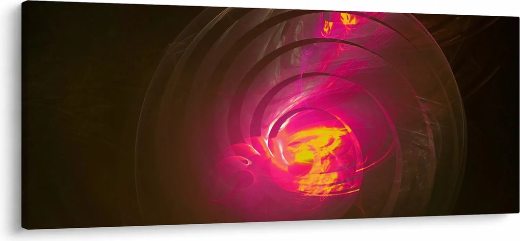 Kép - spirális absztrakció (120x50 cm)