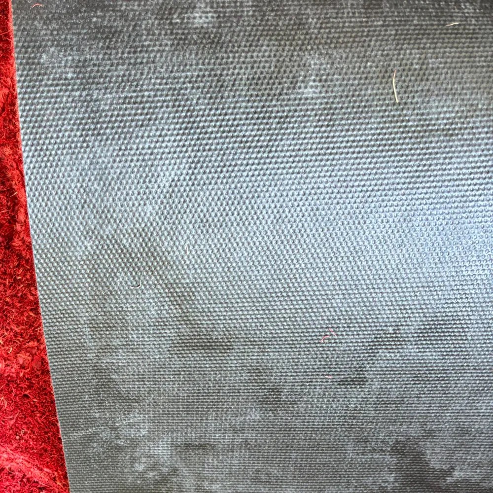 Piros kókusz lábtörlő 45x75 cm