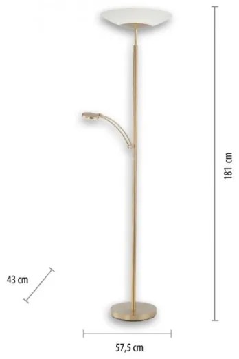 Paul Neuhaus - LED Dimmelhető lámpa ALFRED 1xLED/28W/230V+1xLED/4W/230V