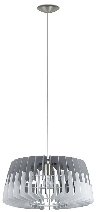 Eglo 32826 - Csillár ARTANA 1xE27/60W/230V szürke 480mm