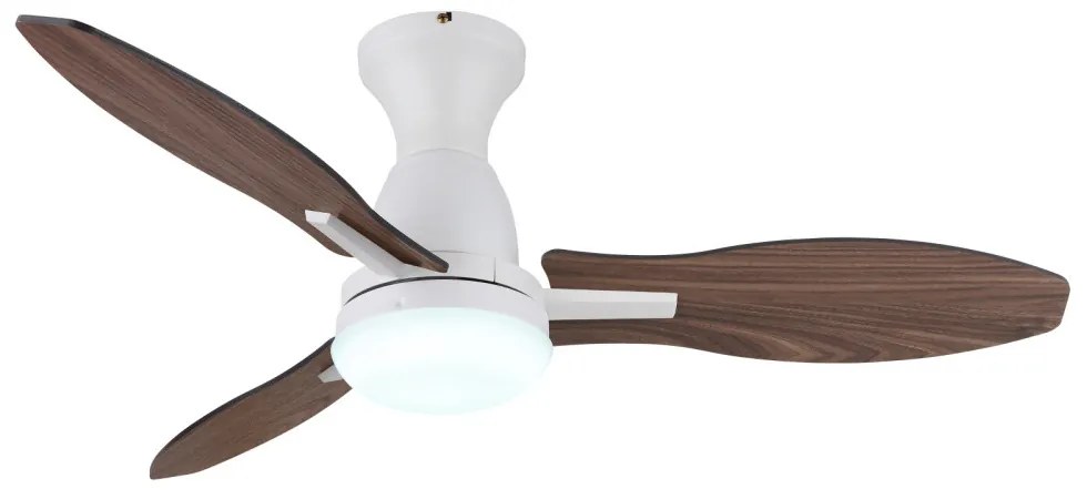 Globo Gale 03671W távirányítós mennyezeti ventilátoros lámpa, 22W LED, 3000K-4500K-6000K, 1897 lm