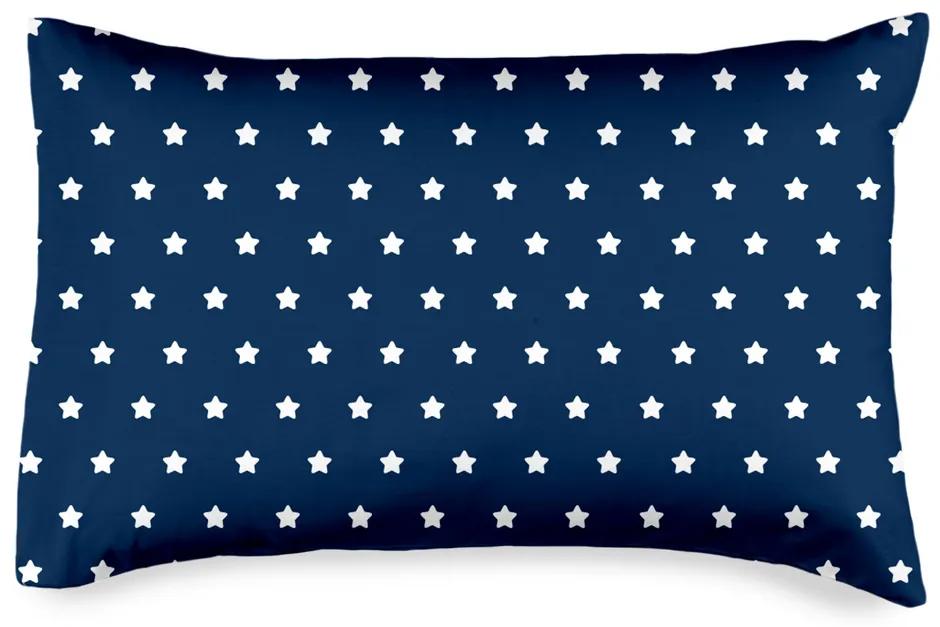 4Home kispárnahuzat Stars navy blue, 50 x 70 cm