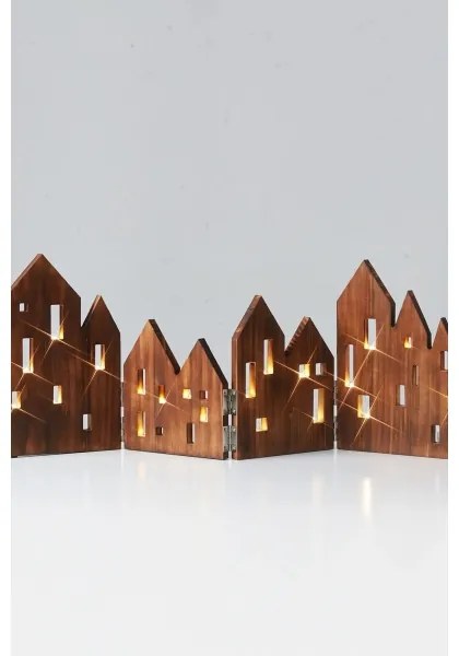 Markslöjd 706212 - LED karácsonyi dekoráció VIEW LED/0,9W/230V fenyő/barna