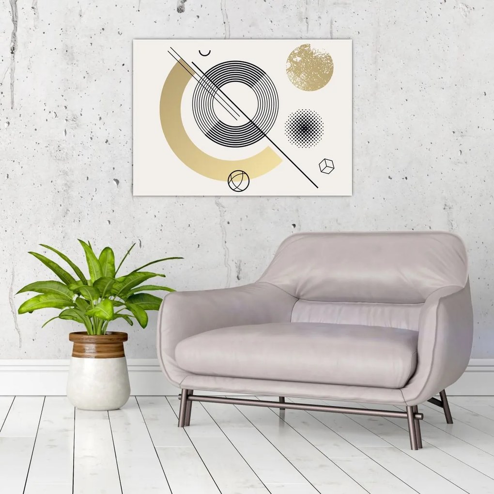 Kép - Geometriai formák N⁰2 (70x50 cm)