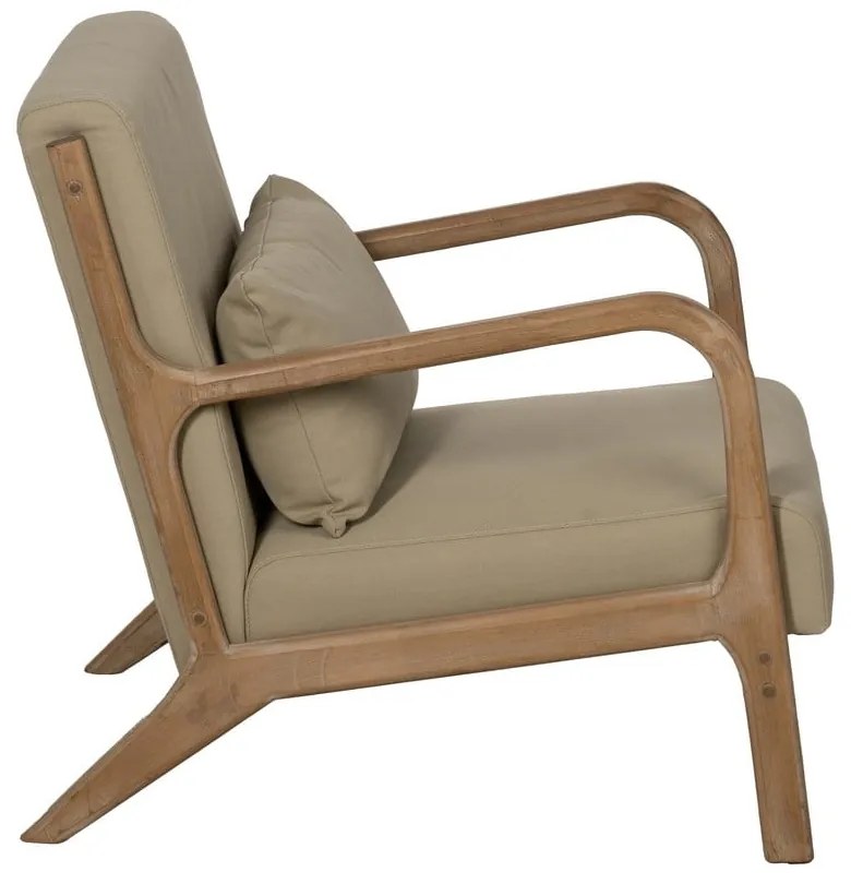 Bézs fotel Weave – Ixia