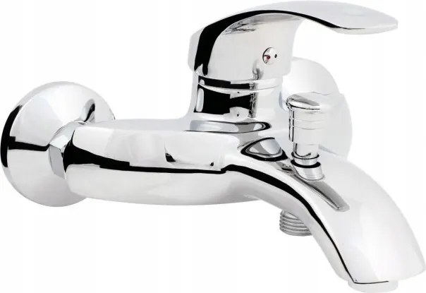 Kádtöltő Csaptelep Króm Csaptelep Zuhanyszettel