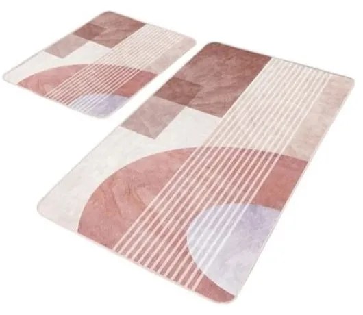 Bársony fürdőszobai kilépő szett 2 db-os 60x100 cm – Mila Home