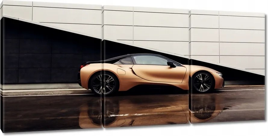 Vászonkép 150x70 Arany Bmw Autó